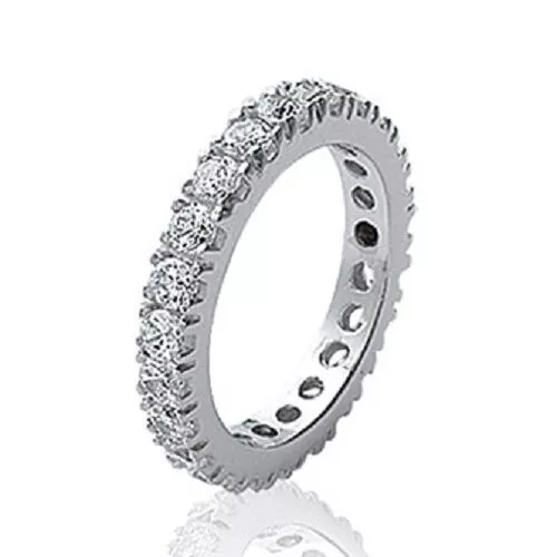 Bague Alliance Sertie Cubics Oxyde Zirconium Argent Massif T50 52 54 56 58 60 62 eBay