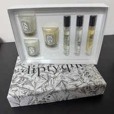 Diptyque Fragrance Gift Set - 3 candles 3 Eau De Toilette Do son Baies Roses etc