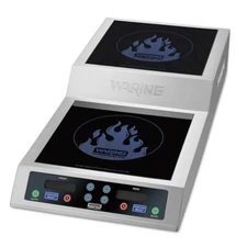 Waring WIH800 Countertop Induction Cooktop With 2 Burners New