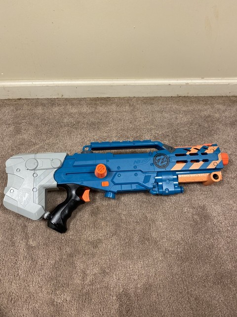 Nerf Zombie Strike Zed Squad Longshot CS-12 Blaster | eBay