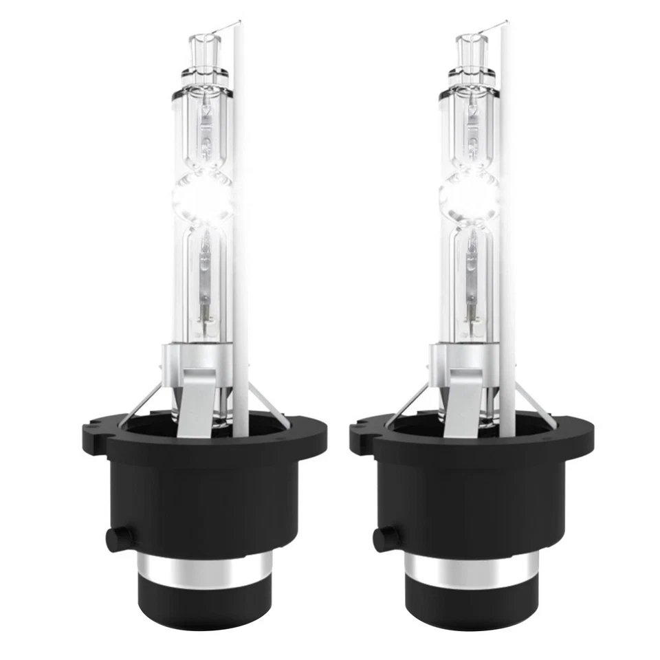 2X D2S D2R D2C Xenon HID Headlight Bulbs Super White 6000K Replacement Set - Image 2 of 4
