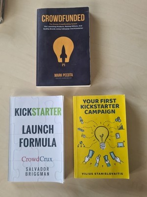 SET OF THE 3 BEST CROWDFUNDING BOOKS: