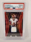 2024 Select Draft Selections Memorabilia Red Jayden Daniels PSA 10 color match!!