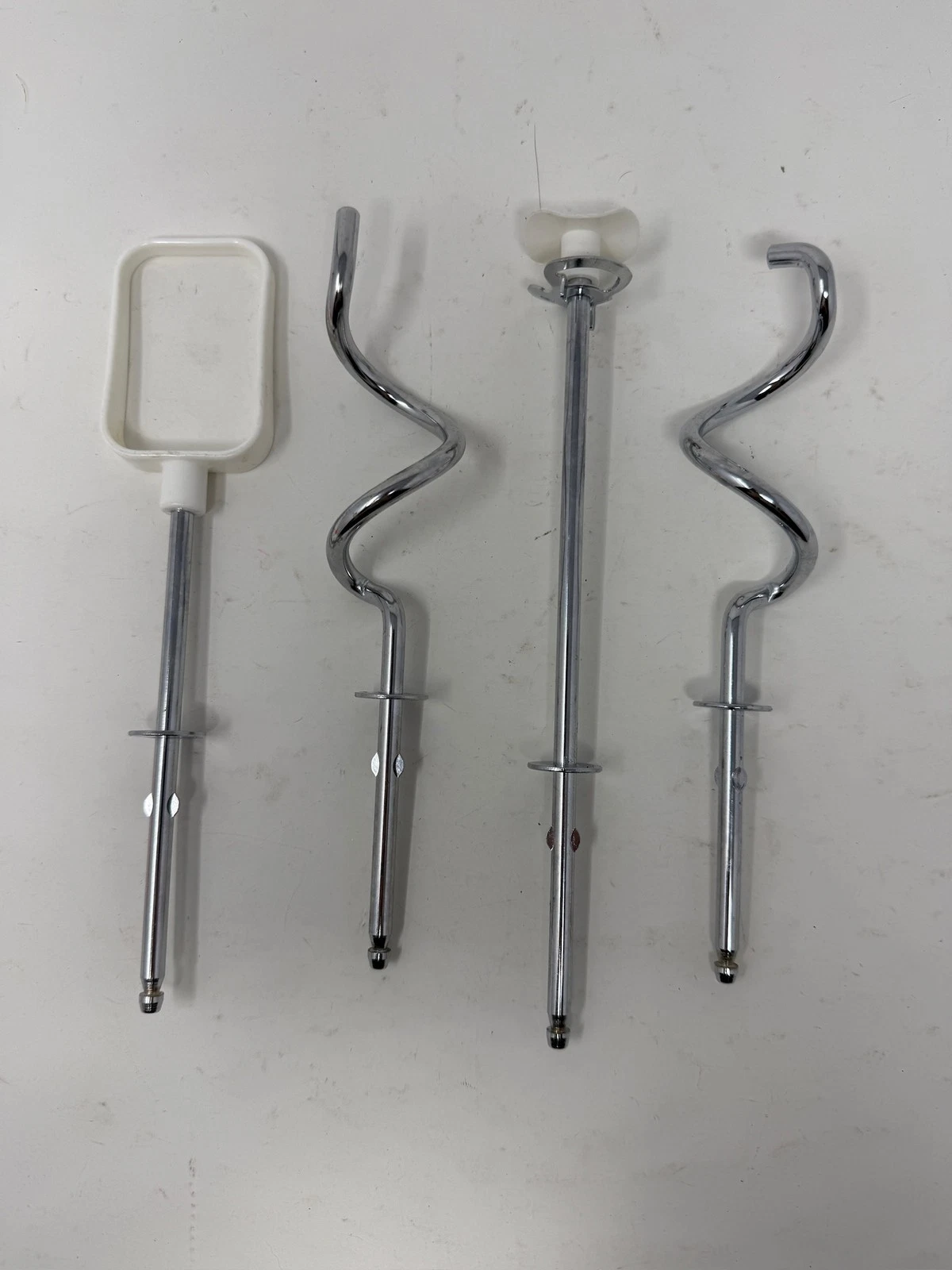 KitchenAid Mixer Attachments Dough Hooks & Beater Set Used