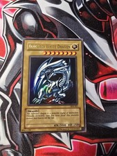 Yugioh! Blue-Eyes White Dragon SDK-001 Ultra Rare Unlimited Edition - VLP