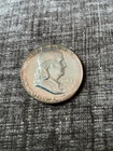 Toned 1957 Proof Franklin Half Dollar! Collector Alert! 90% Silver.