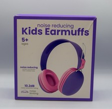 Vivitar Kids Noise Reducing Earmuffs Purple/Pink Ages 5 
