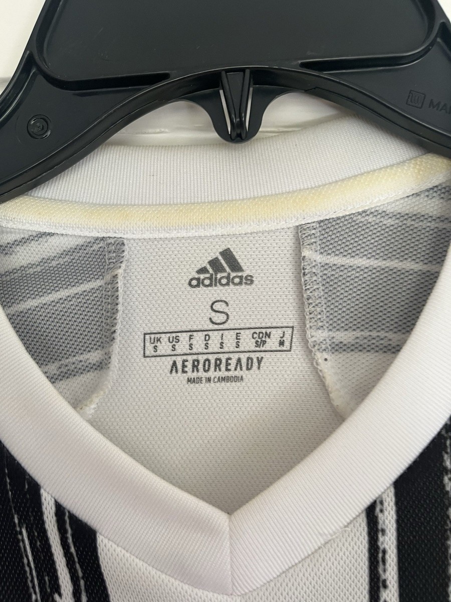 Juventus 2020/21 Home Kit #22 Chiesa Size S W/ Champions League