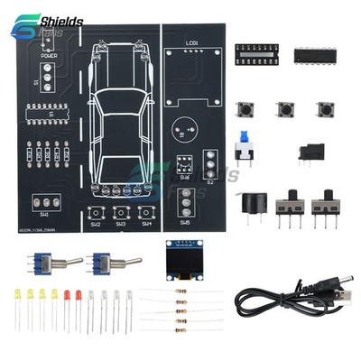 DIY Autofahren Simulation Löten Praxis Kit Electronic Kit Löten lernen