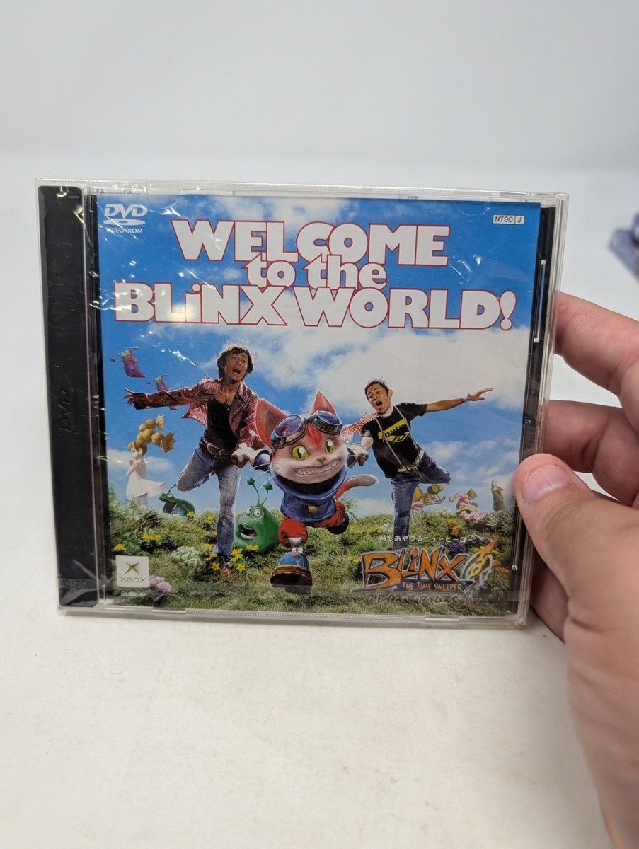 WEL COME TO THE BLiNX WORLD！(DEMO用DVD) WELCOME to the BLiNX WORLD! DVD - Blinx The Time Sweeper Fansite