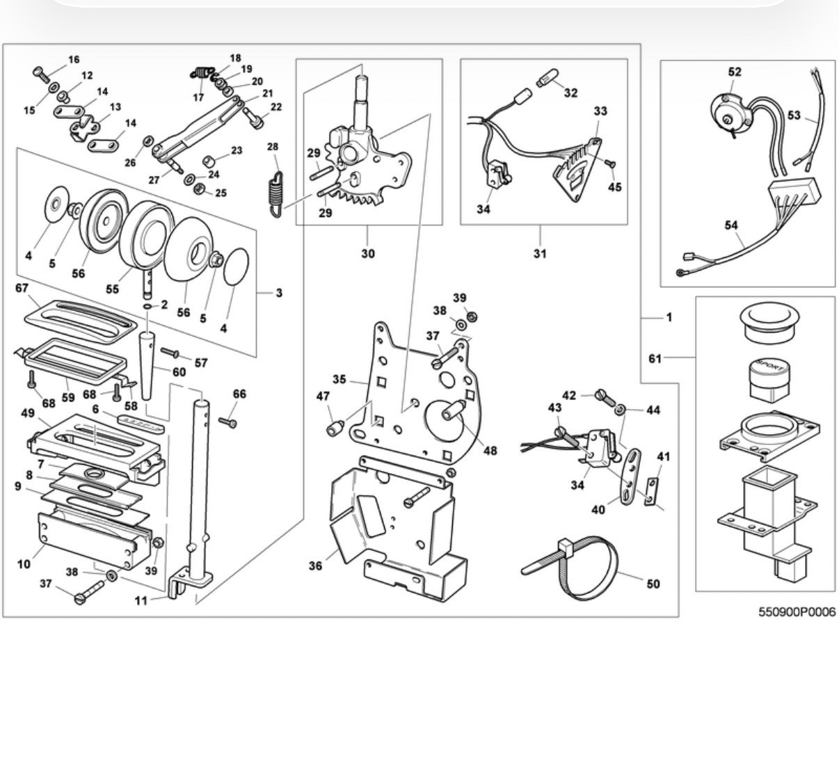 Bentley Arnage 2004-2010 Button