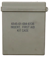 US Military OLD GEN OD Green First Aid Kit Case Insert Alice Style