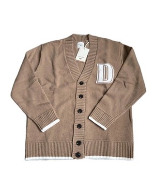 Dan John Herren Strick V-Ausschnitt Button Down Cardigan Camel Gr. IT S/UK XS UVP70 
