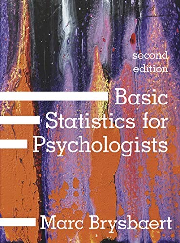 Basic Statistics for Psychologists. Brysbaert 9781137607461 Free Shipping** - Image 4