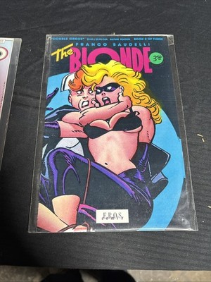 The Blonde  Double Cross  #2 Eros Comix Mature Comic Book