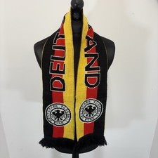 Vintage Germany Football Fan Scarf | Retro Deutschland DFB