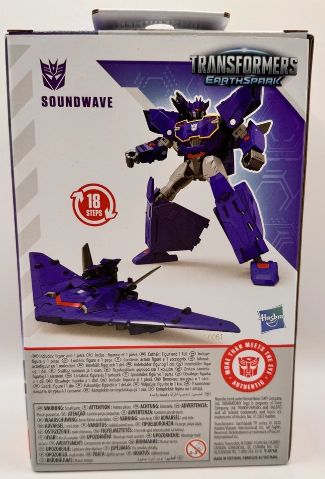 Transformers Earthspark Deluxe Soundwave MISB - Image 2 of 4