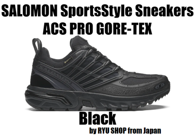 SALOMON SportsStyle Sneakers ACS PRO GORE-TEX L47599400 Black