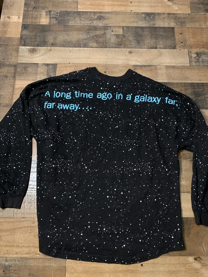 Suéter de jersey Disney Spirit 2XL preto Star Wars Galaxy Far Away Rebels - Imagem 2 de 4