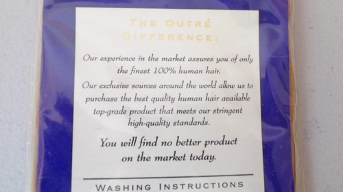 OUTRE 100% Human Hair 12-inch Color #27 HH Premium New Yaki Never Used - Picture 5 of 7