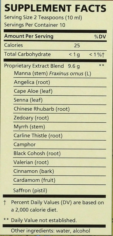 Natures Way Swedish Bitters, 3,38 fl oz (paquete de 1) Foto 2 de 4