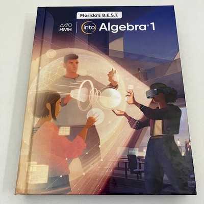 Floridas BEST HMH Into Algebra 1 HC Textbook Houghton Mifflin Harcourt VGC
