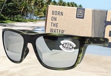 COSTA DEL MAR matte reef/silver mirror FERG polarized 580G sunglasses NEW IN BOX
