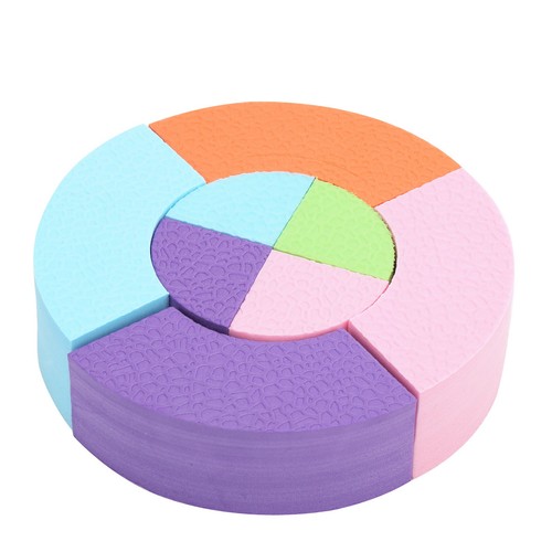 EVA Foam Building Blocks Educational MultiColored Stacking Construction Toy SC - Picture 4 of 12