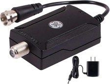 GE Indoor TV Antenna Amplifier, Antenna Signal Booster, HD TV Digital VHF UHF, L
