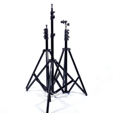 Set of 3 Fovitec Lighting Light Stands