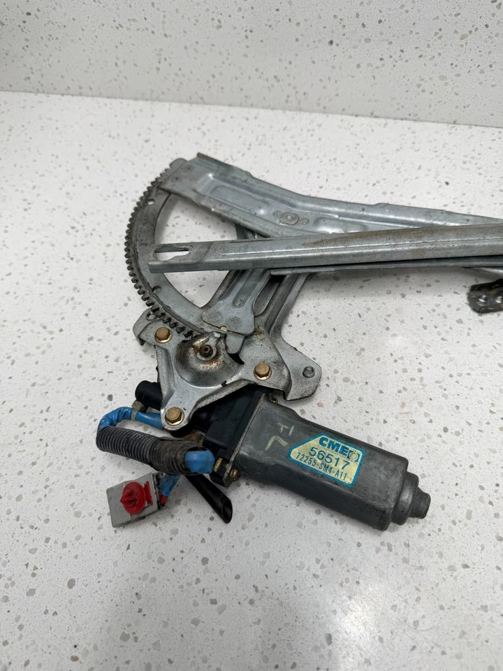 1990-1993 Honda Accord  Front Drivers Lh Door Regulator w/motor — 第 3/4 张图片