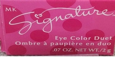 Mary Kay Signature Eye Color Duet Duo Onyx 8858 .07oz  Lot Of 3