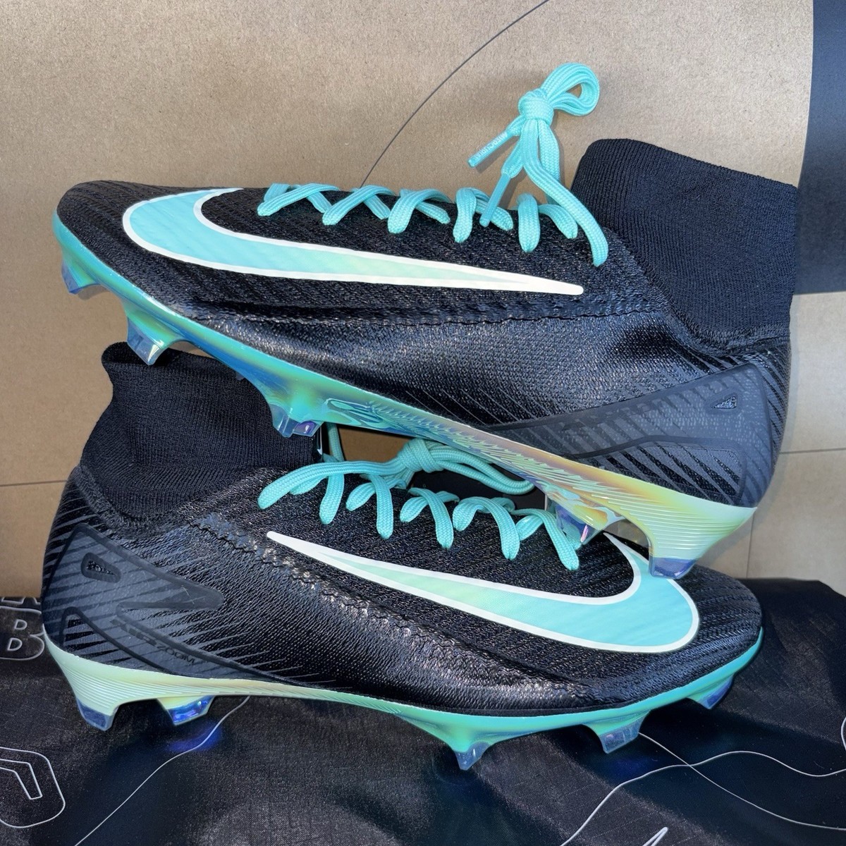 Nike NBY Mercurial Superfly 10 Elite FG Black HF1013-600 Men Size