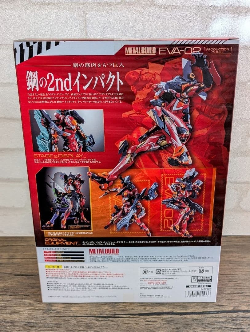 Metal Build Neon Genesis Evangelion Unit 02 Action Figure EVA-02
