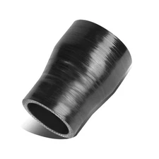 1.5-2" 3-PLY STRAIGHT TURBO/INTAKE/PIPE HIGH TEMP SILICONE REDUCER HOSE BLACK