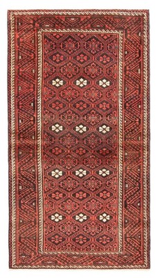 Traditional Vintage Hand-Knotted Oriental Carpet 3'3'' x 6'1'' Wool Area Rug