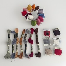 Embroidery Floss Cross Stitch Thread Assorted Mixed Colors  Brands NOS