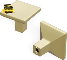 Solid Core Kitchen Cabinet Knobs, Luxury Cabinet and Dresser Knobs, Handle Pulls