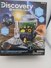 NEW Discovery Mindblown DIY Terrarium Grow Kit STEM Ages 6 