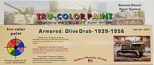 Tru-Color Armored Olive Drab 1939-1956 (6 Colors) 1oz Bottles - Model and Hobby