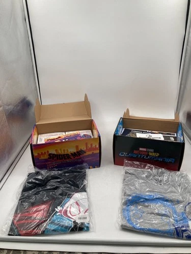 Lot Of 2 Open Box  Spider-Man & Ant-Man Marvel Collector Corps Boxes Funko &More