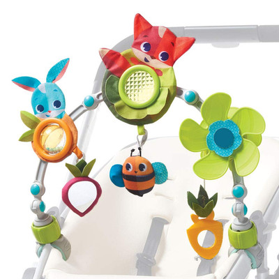 Tiny Love Sunny Stroll Spielbogen Rasselspielzeug flexibel Universal Clips ab 0M