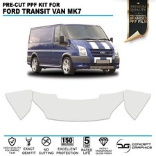 Bonnet Wings Stone Chip Guard PPF Kit Paint Protection Film For Ford Transit mk7