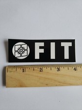 Fit F-it BIKE STICKER BMX Street Ride Race MB decal bicycle Authentic  Sticker