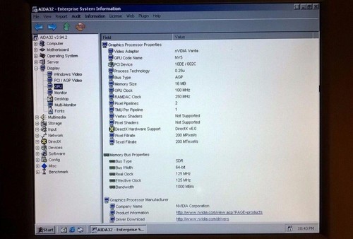 Sparkle NVIDIA TNT2 Vanta SP5200B 16MB VGA AGP 4x Vintage Retro Graphics Card - Picture 5 of 6