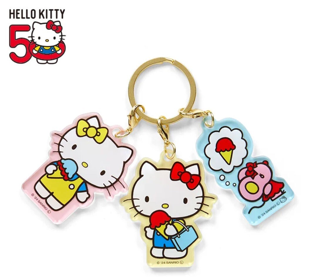 ハローキティ　カレンダー　キーホルダー ハローキティ カレンダー キーホルダー Hello Kitty Acrylic