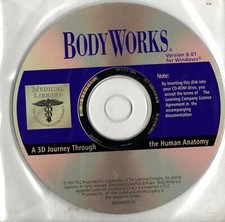 BODYWORKS - CD-ROM - A 3D Journey through the Human Anatomy - 1997 - VINTAGE