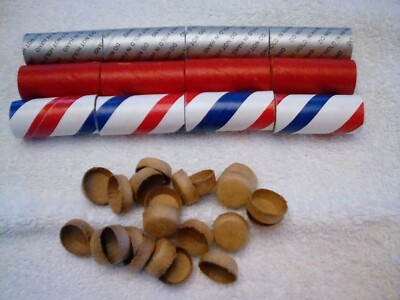 Firecracker Label 12pc with 24 plugs 9/16 dia quality tubes