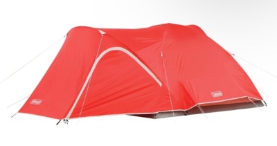 Hooligan Backpacking Tent , Red, 4-Person, Lightweight, Rainfly