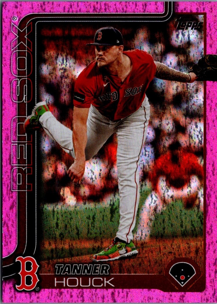 2025 Topps Series 1 - Tanner Houck #46 Pink Holo Foil